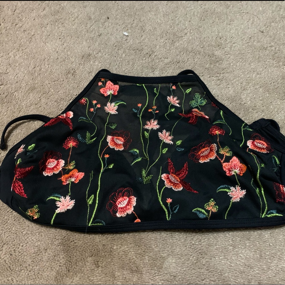 Target Swim Halter bikini top size M